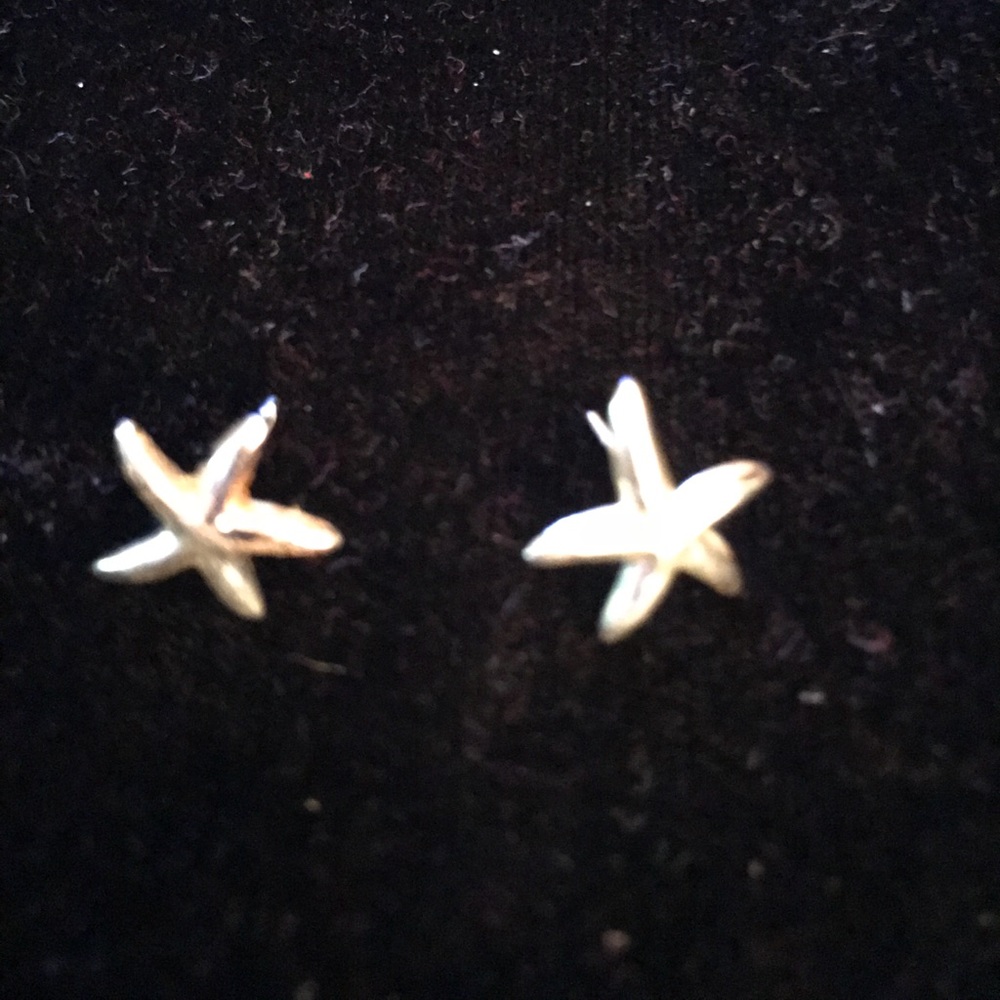 Sterling silver 925 Star earrings